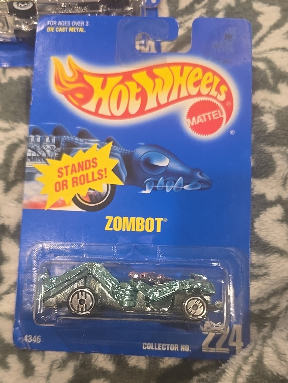 Hot Wheels Collector #224 ZOMBOT 1991 Mattel